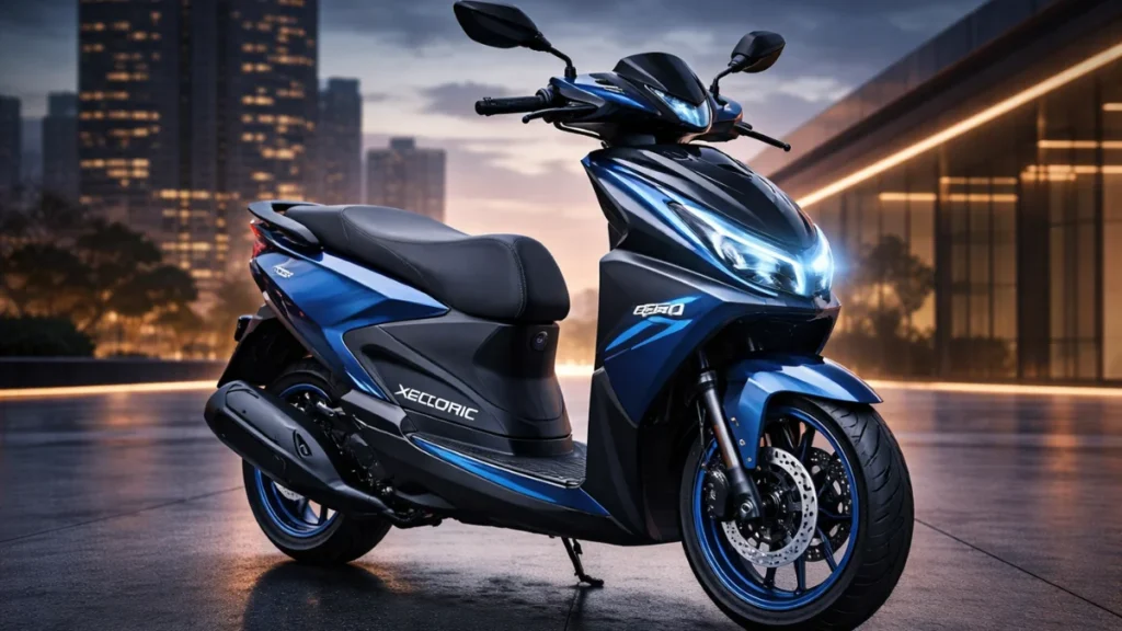 फैमिली स्कूटर पेट्रोल स्कूटर का गेम बजाने आ गयी Hero Xoom Electric, 140Km रेंज, लॉन्च टाइमलाइन लीक 2 Hero Xoom Electric